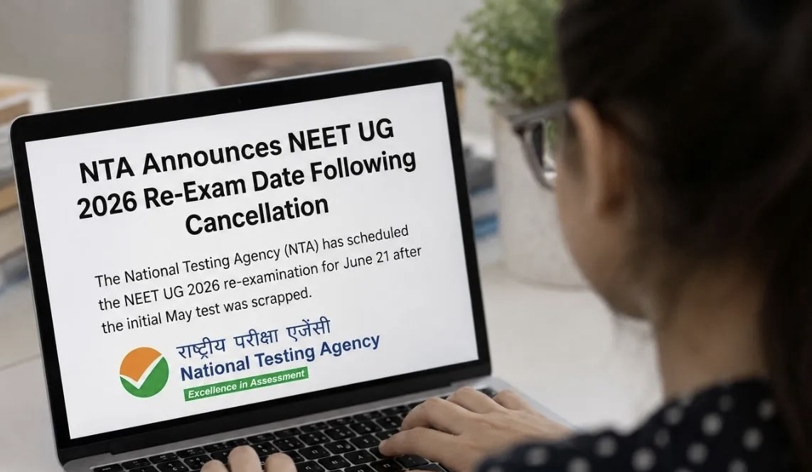 NTA Announces Re-NEET UG 2026 Exam Date for June 21 Following Cancellation
