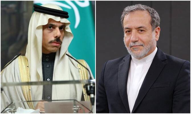 Saudi Arabia and Iran foreign ministers discuss bilateral ties and regional stability