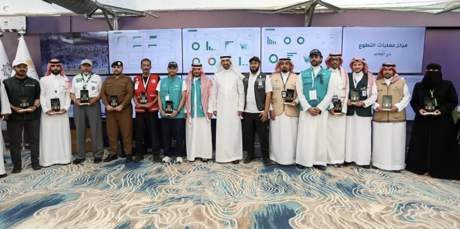 More than 39,000 volunteers deployed to support Hajj operations in Saudi Arabia