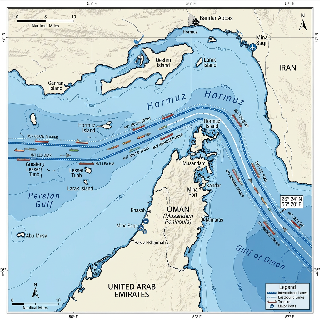Iran closes Strait of Hormuz citing ‘enemy’s breach of promise’