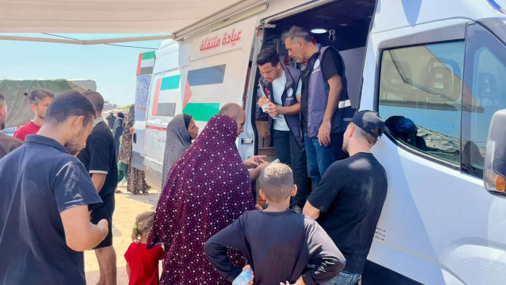 UAE continues mobile health clinic operations supporting displaced families in Gaza