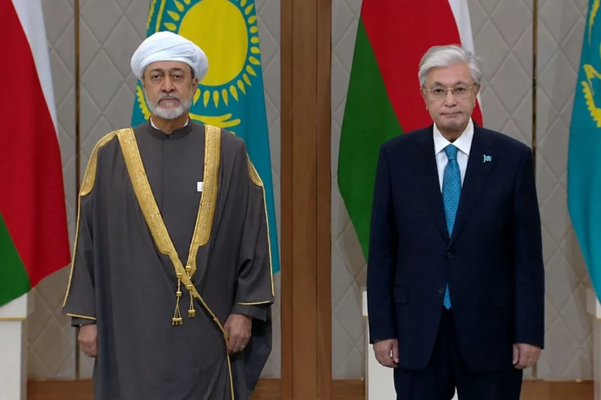 Oman’s Sultan Haitham begins high-level talks during historic state visit to Kazakhstan